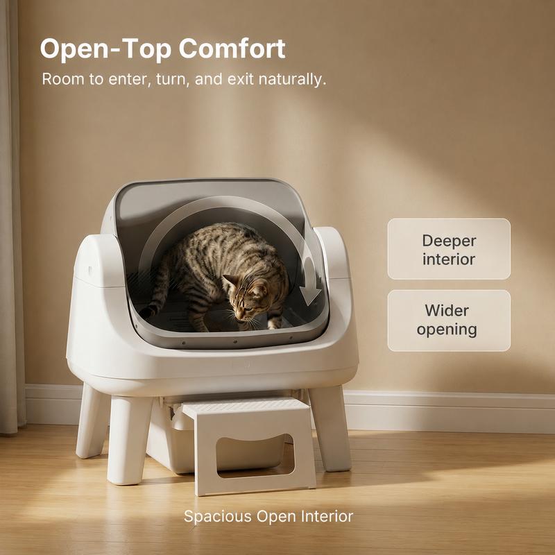 WhiskerBot V2 Pivot Auto Cleaning Litter Box