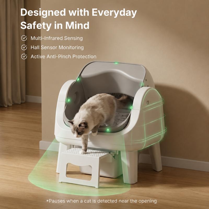 WhiskerBot V2 Pivot Auto Cleaning Litter Box